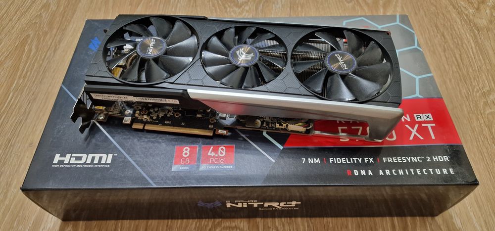 Видеокарта Sapphire NITRO+ RX 5700XT BE 8G OC