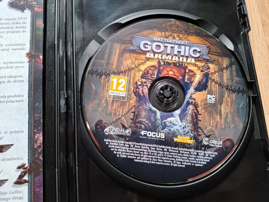 Battlefleet Gothic Armada PC Edycja Specjalna plakat pudełko po grze