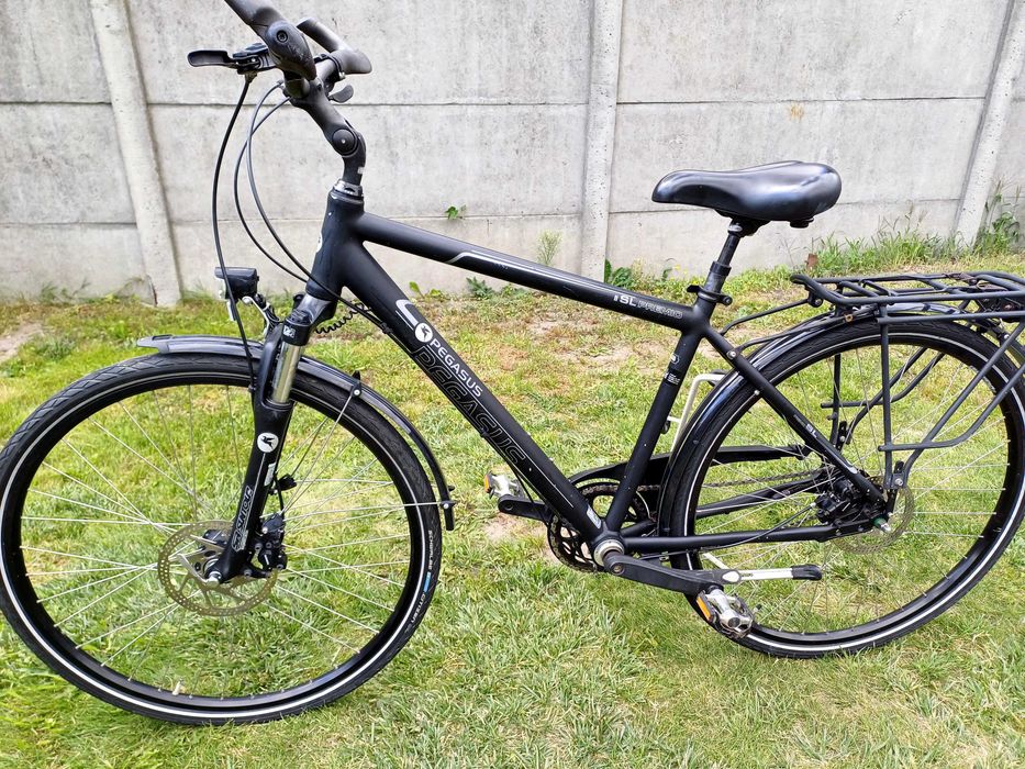 Rower Trekkingowy PEGASUS PREMIO SL Koła 28 Cali ALFINE 11 Ham Tar Hyd