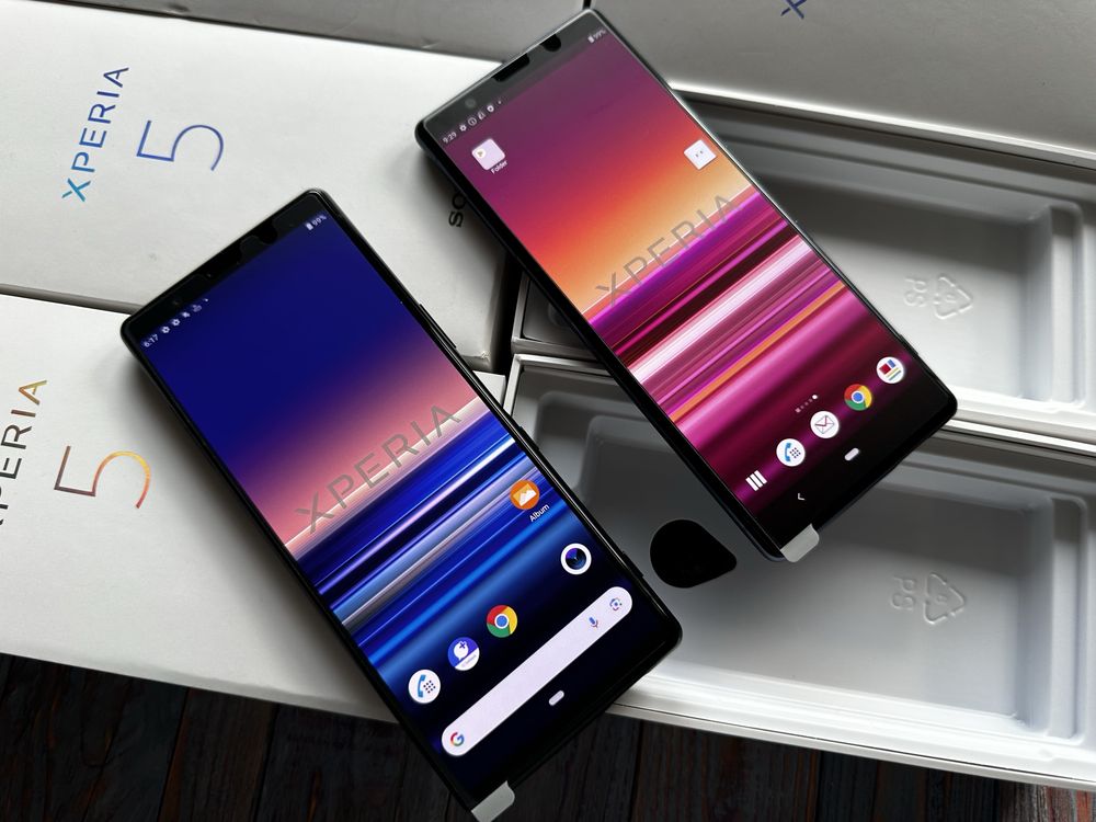 ™ SONY Xperia 5 (1)  Dual-sim OLED, Snapdragon 855 •  (Нові в плівках)