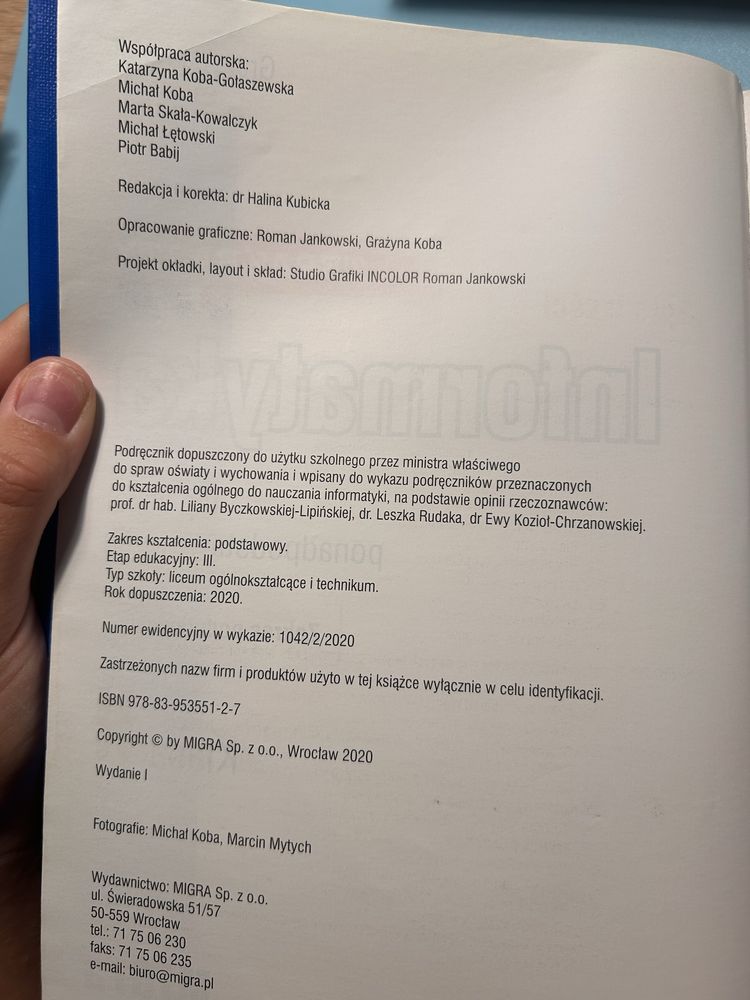 Informatyka TeraBajty klasa 2