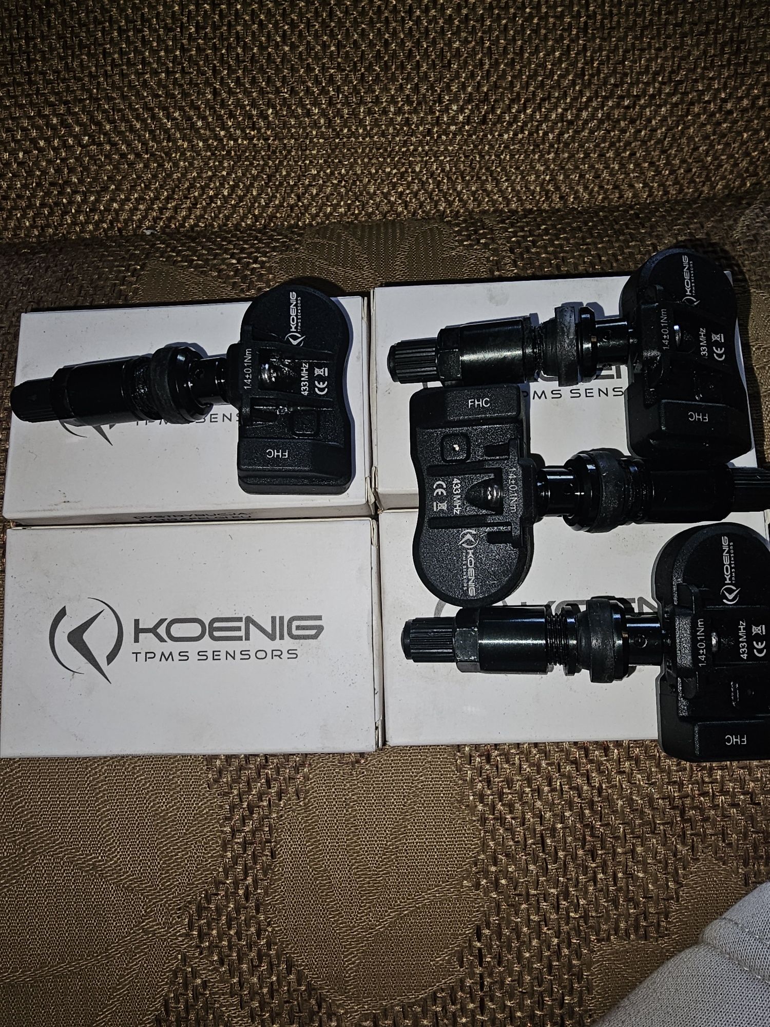 Czujniki TPMS KOENIG 433 MHz
