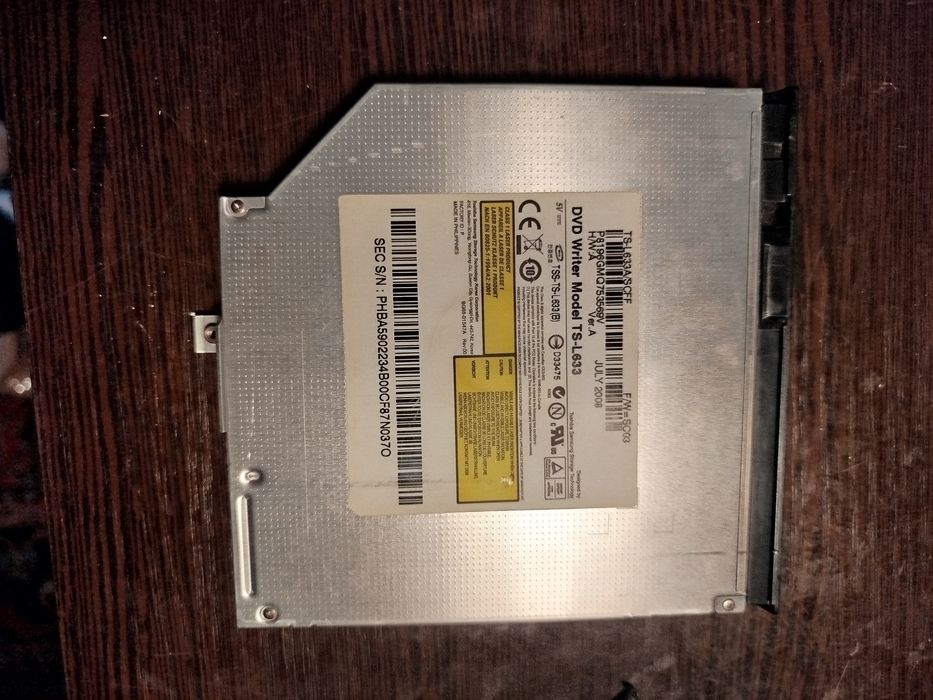 внутренний DVD-привод (DVD Writer) для ноутбука.