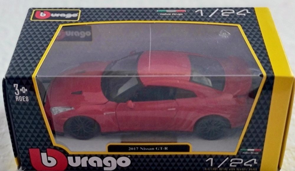 2017 Nissan GT-R Burago 1/24
