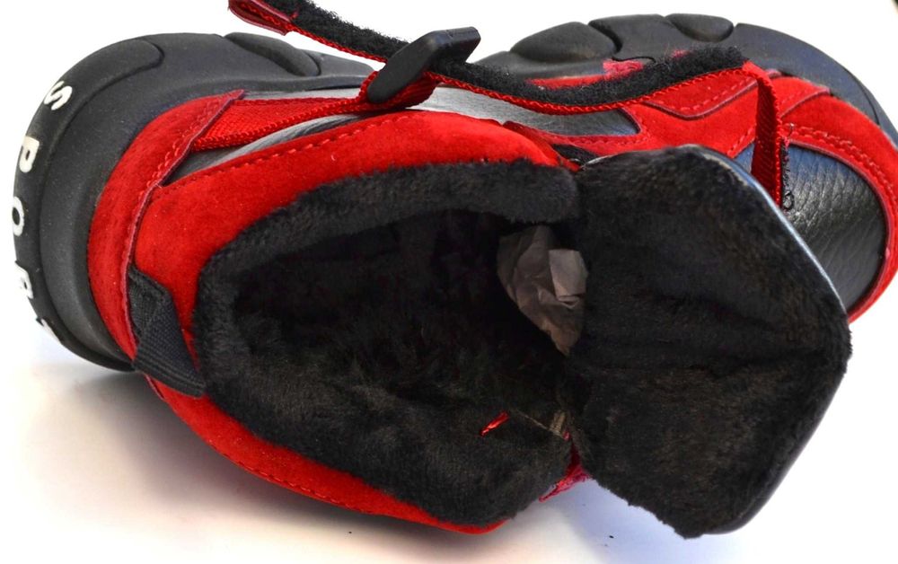 KOZAKI BOTKI ocieplane trzewiki rzep Roz 31-18,5cm (26-31)