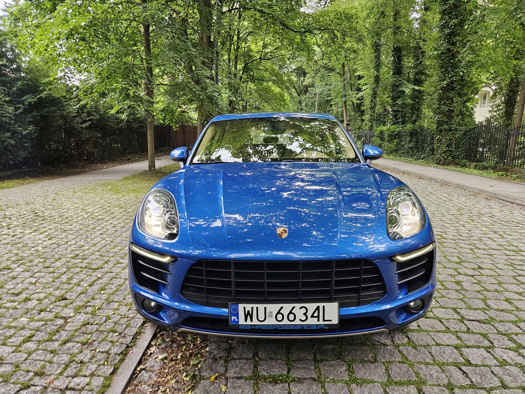 Porsche Macan S / bezwypadkowy / salon PL / 2 kpl kół