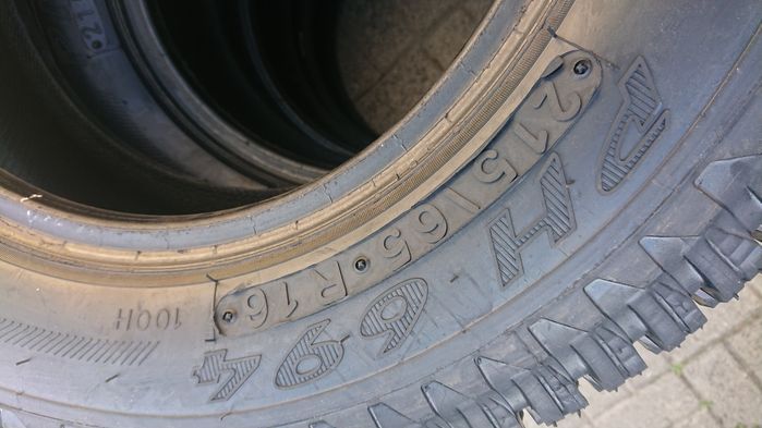 Opony terenowe 215/65R16 GAŁGUM PH694 bieżnikowane 4x4 offroad AT A/T