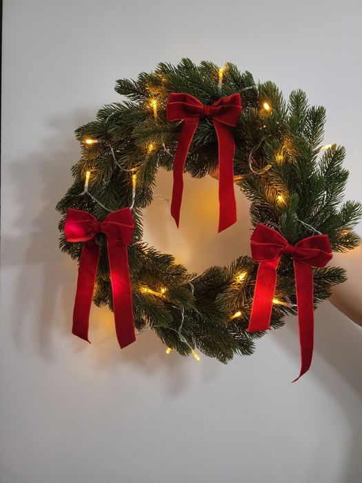 Wianek na drzwi Bożonarodzeniowy świąteczny