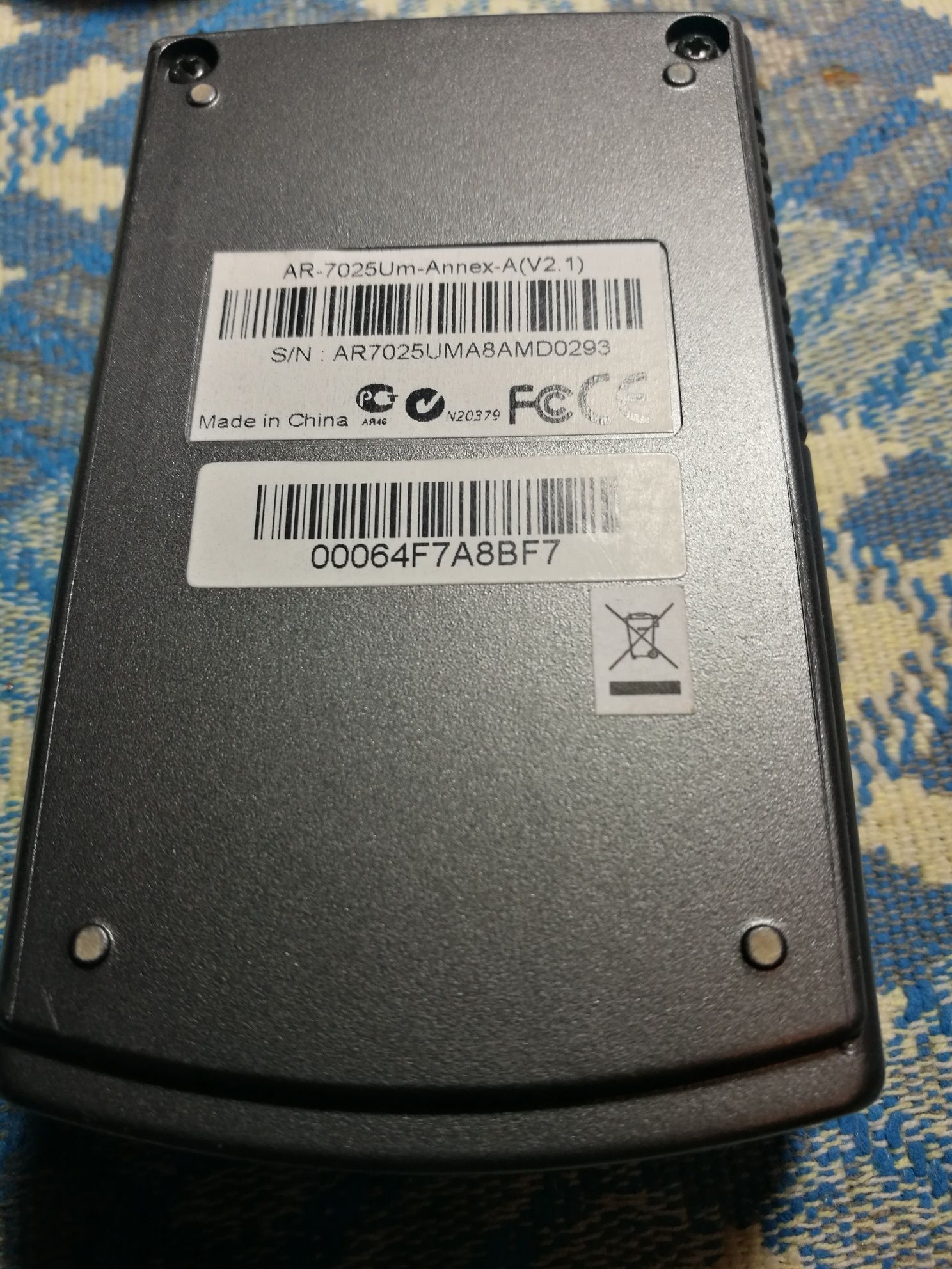 EDIMAX Usb Adls Modem AR - 70, многофункциональный LSR тестер TC - 7.