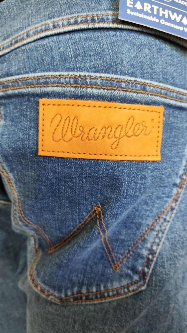 Wrangler Greensboro The Stone Ride męskie jeansy rozm 29/32 jak 30/32
