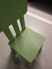 Krzesełko IKEA Mammut zielone