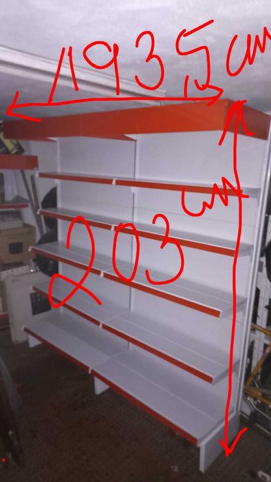 Estante de supermercado profissional