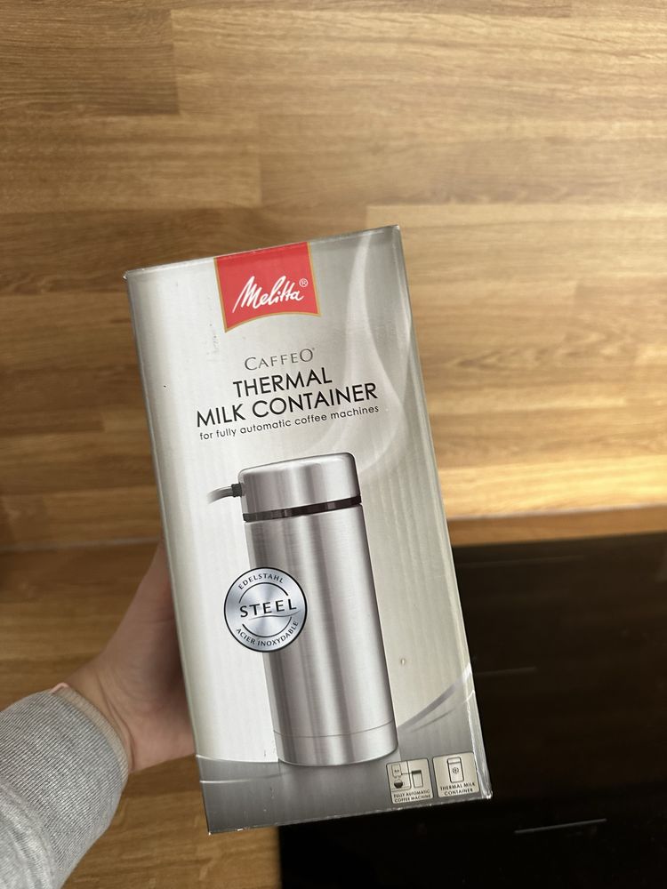 Termos stalowy Melitta Milk Container pojemnik na mleko do ekspresu