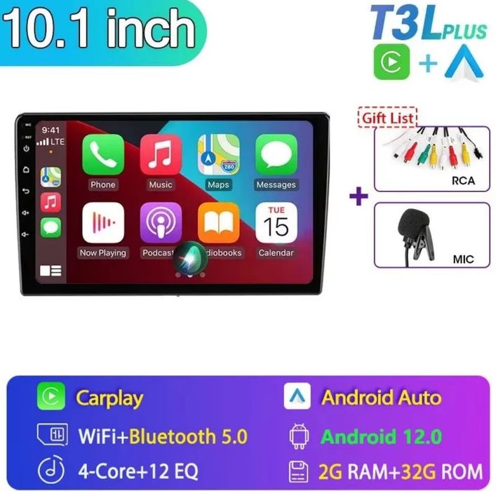 Магнітола 2din T3L PLUS 10.1"