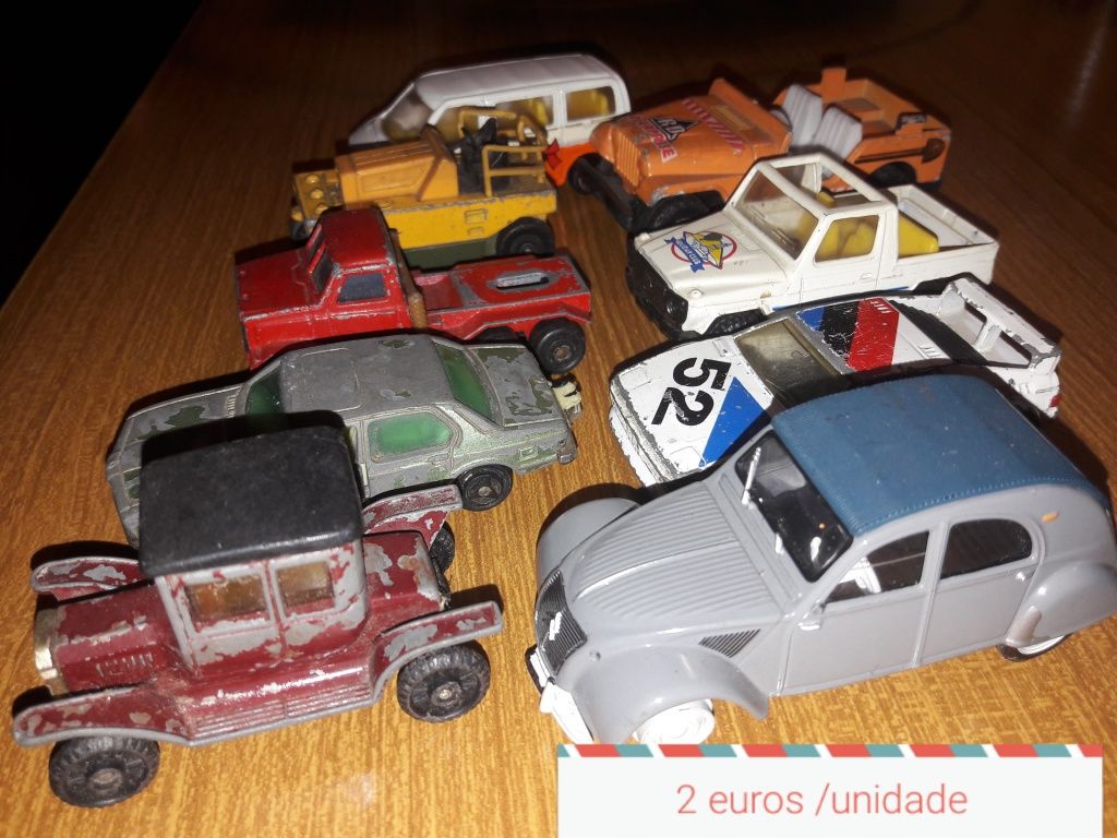 Miniaturas matchbox majorette e outras