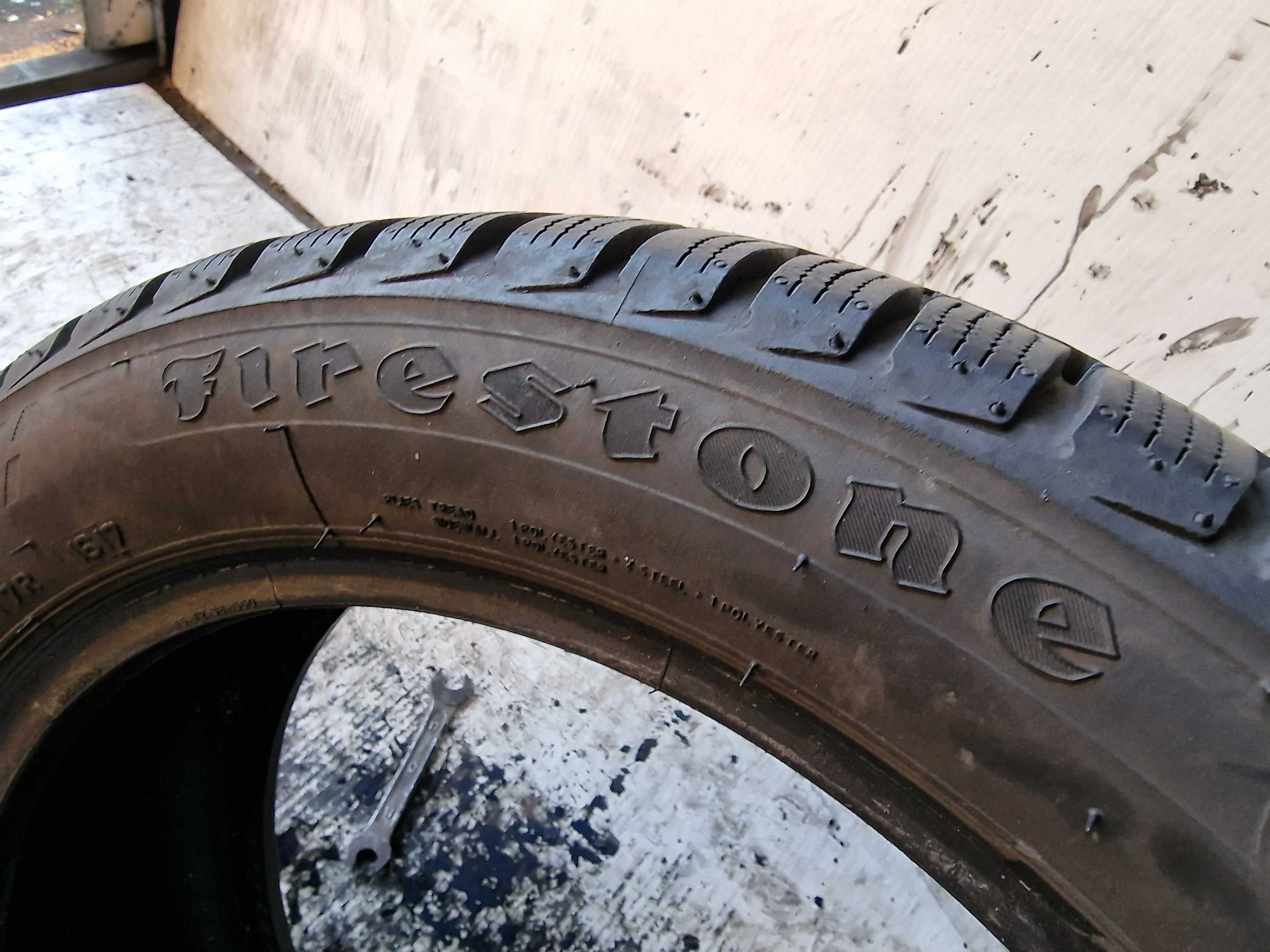 Sprzedam 2 opony 195/50 15" Firestone wielosezonowe 95%