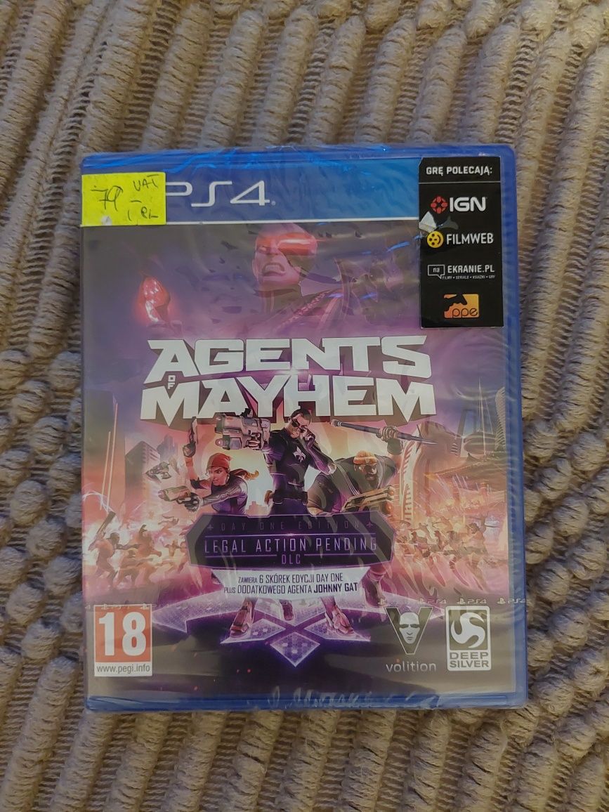 Agents of Mayhem PS4 nowa