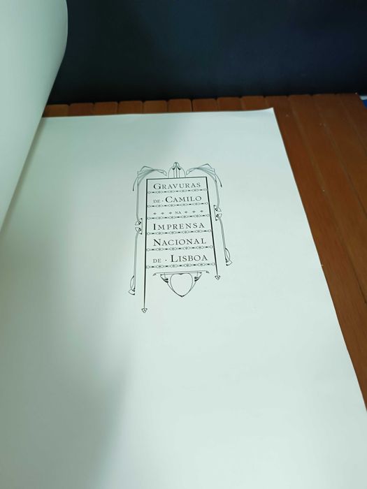 Publicação 1ª centenario de Camilo Castelo Branco 1982