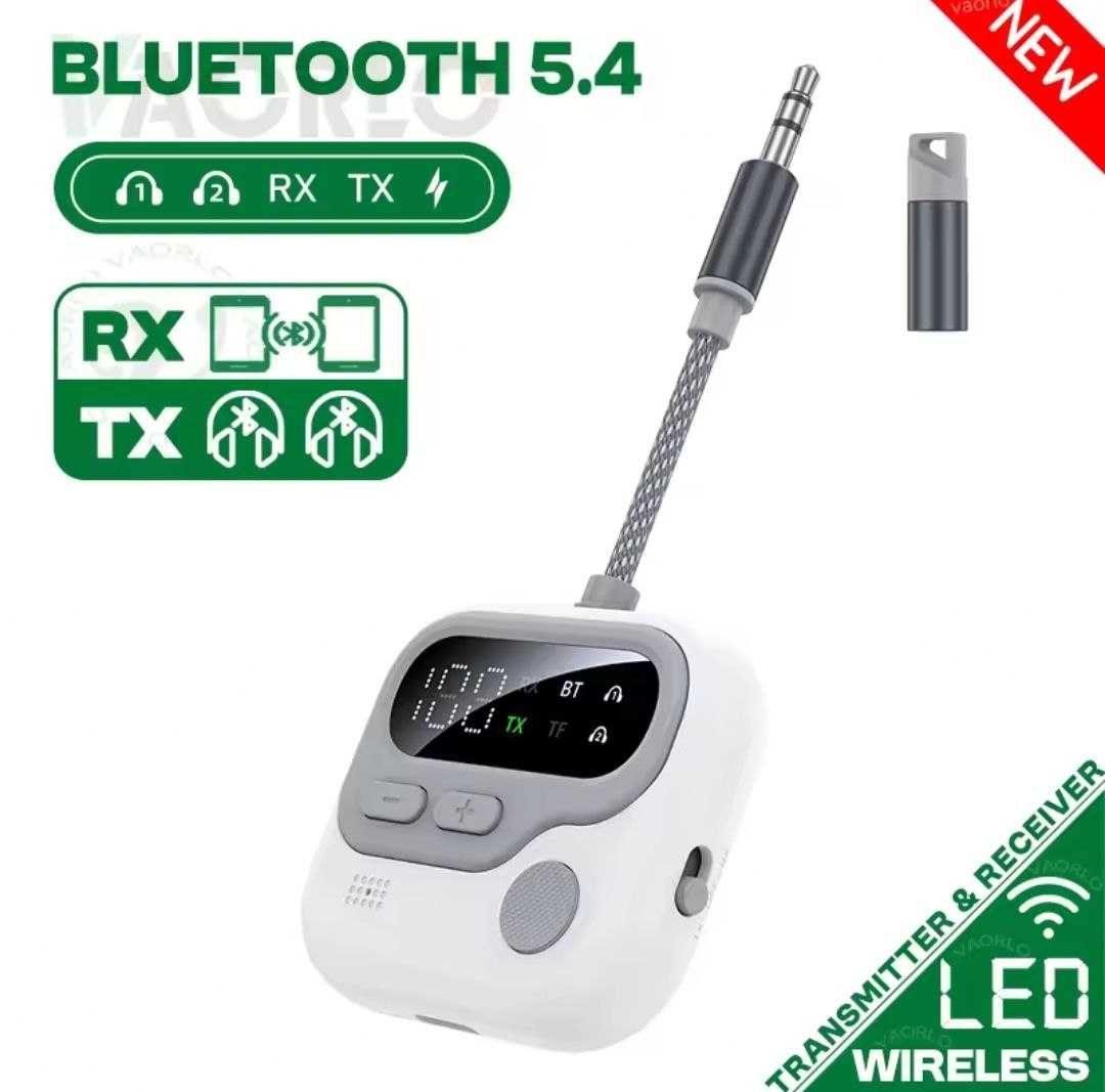 Универсальный Bluetooth-адаптер 2-в-1 HD-звук поддержка 2-х устройств