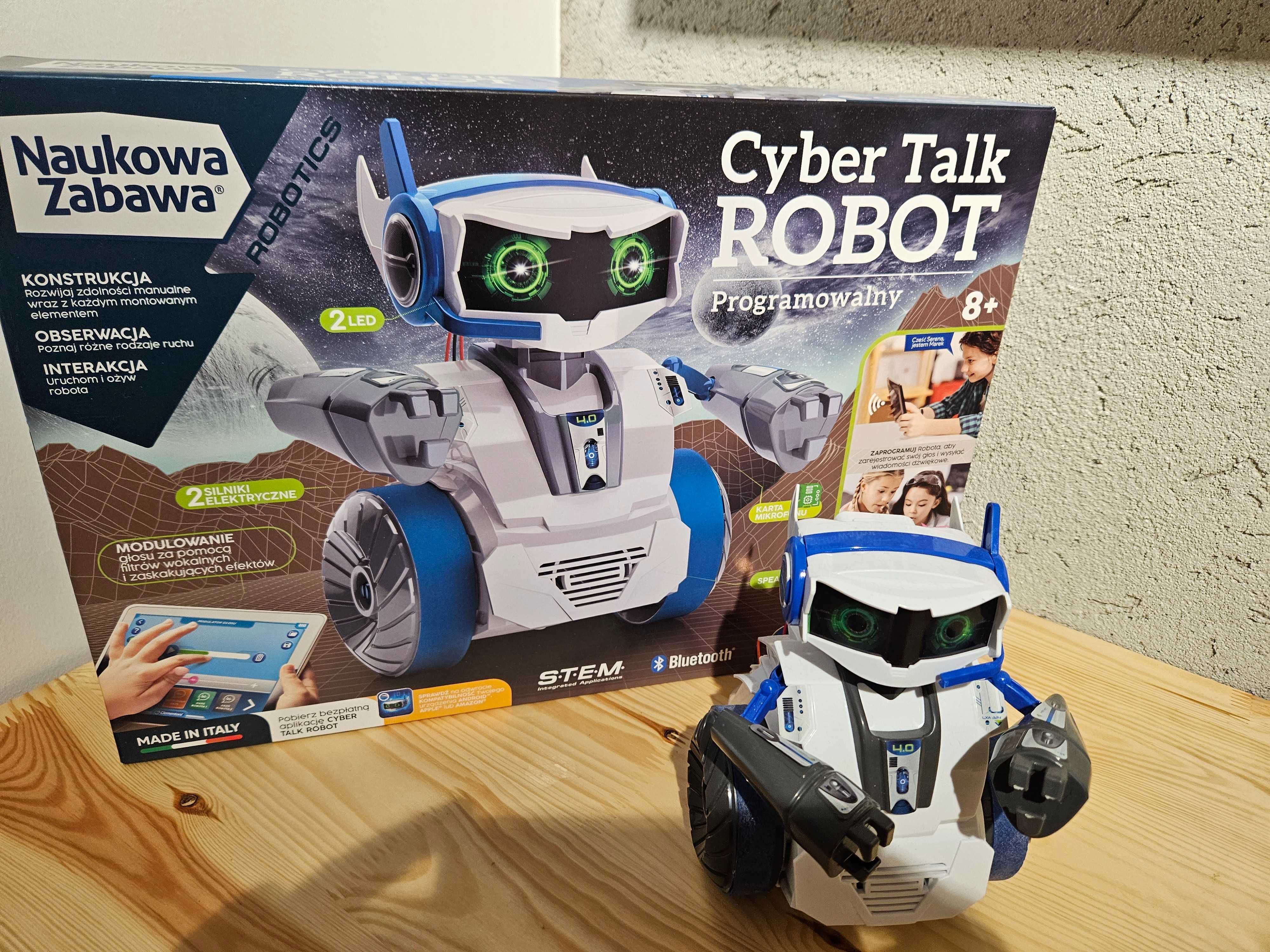 Gra Cyber talk robot firmy Clementoni