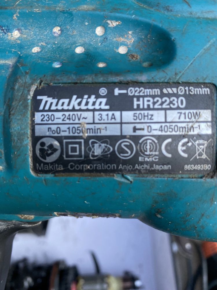 Makita  HR 2230 якор статор запчасти розборка ремонт