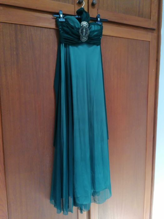 Vestido de cerimónia comprido