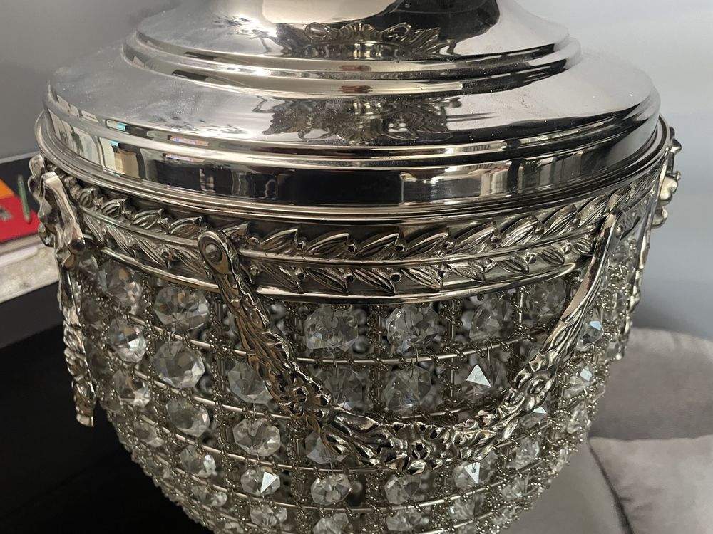 Lampa wiszaca kryształowa