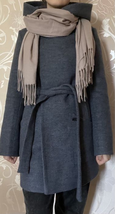 Женское зимнее кашемировое пальто