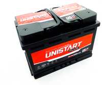 Akumulator 74Ah 680A P+ Long Life UNISTART PLUS