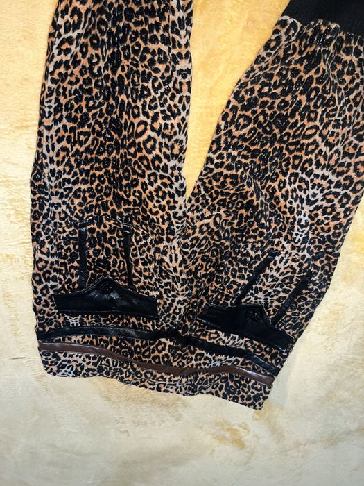 Spodnie w panterke cinema donna vintage retro