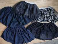 5 szt. firmowych spódniczek tiulowych H&M Carry  134 146