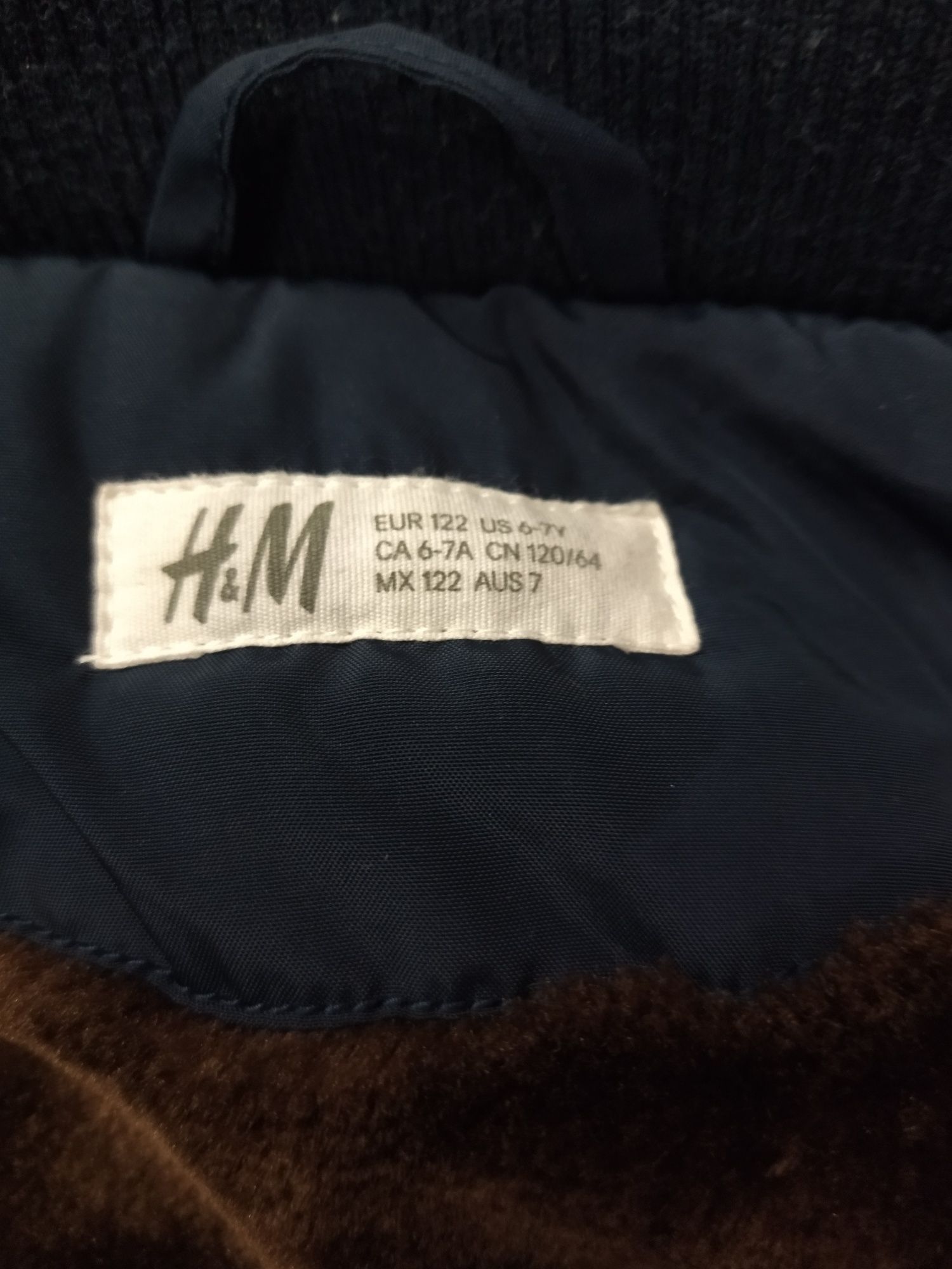 Kurtka zimowa H&M roz.122 dla chlopca