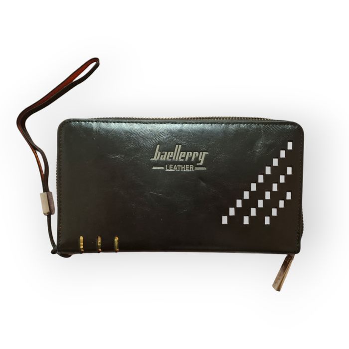 Чорне чоловіче портмоне Baellerry Leather