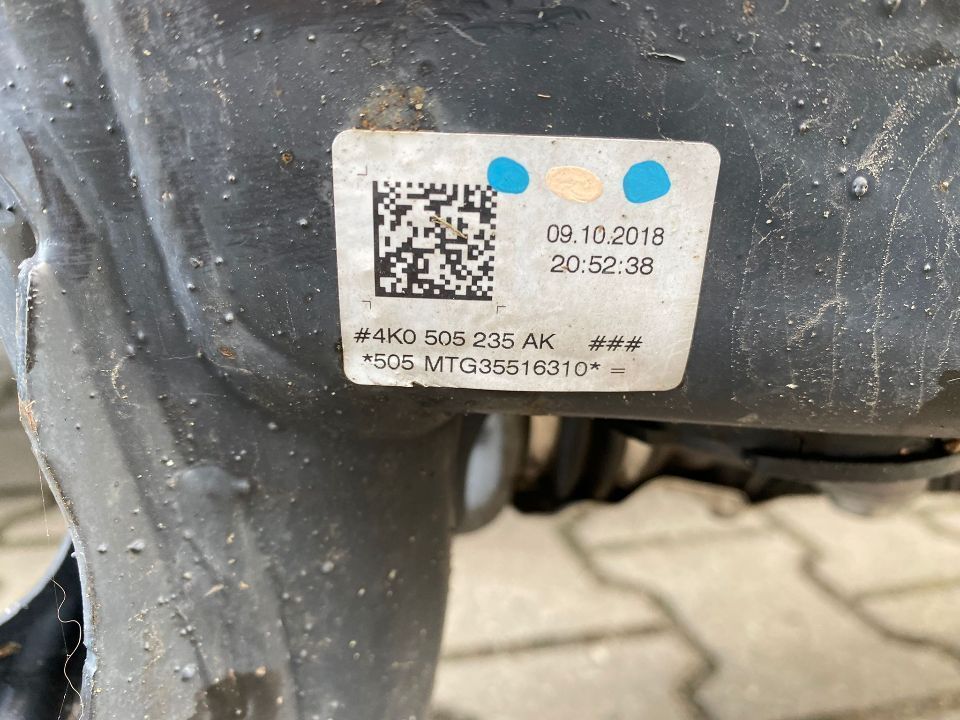 wÓzek sanki tyŁ audi a6 4k0 4kak