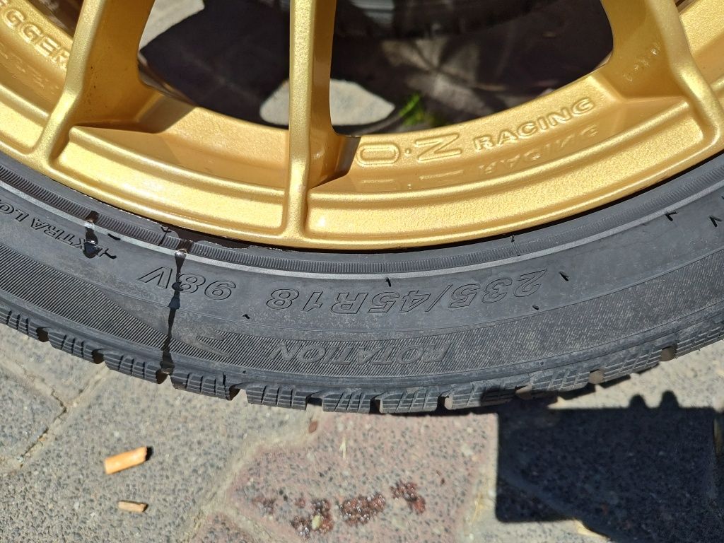 Felgi OZ ULTRALEGGERA 18" 5x114.3 ET 48