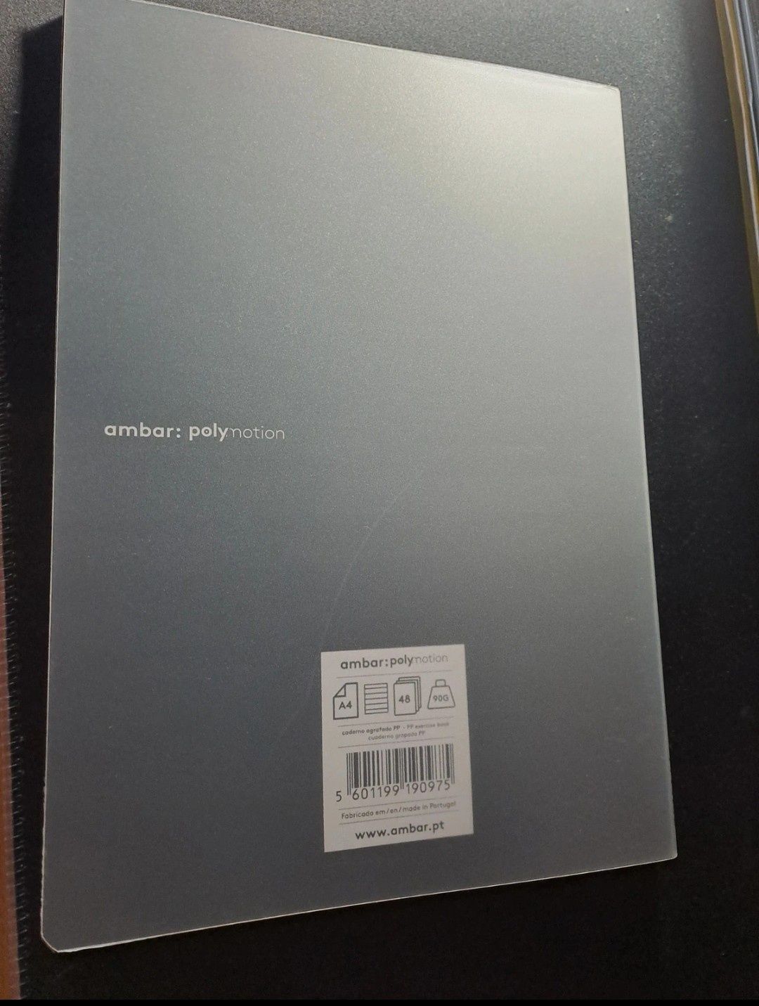 Caderno A4 pautado