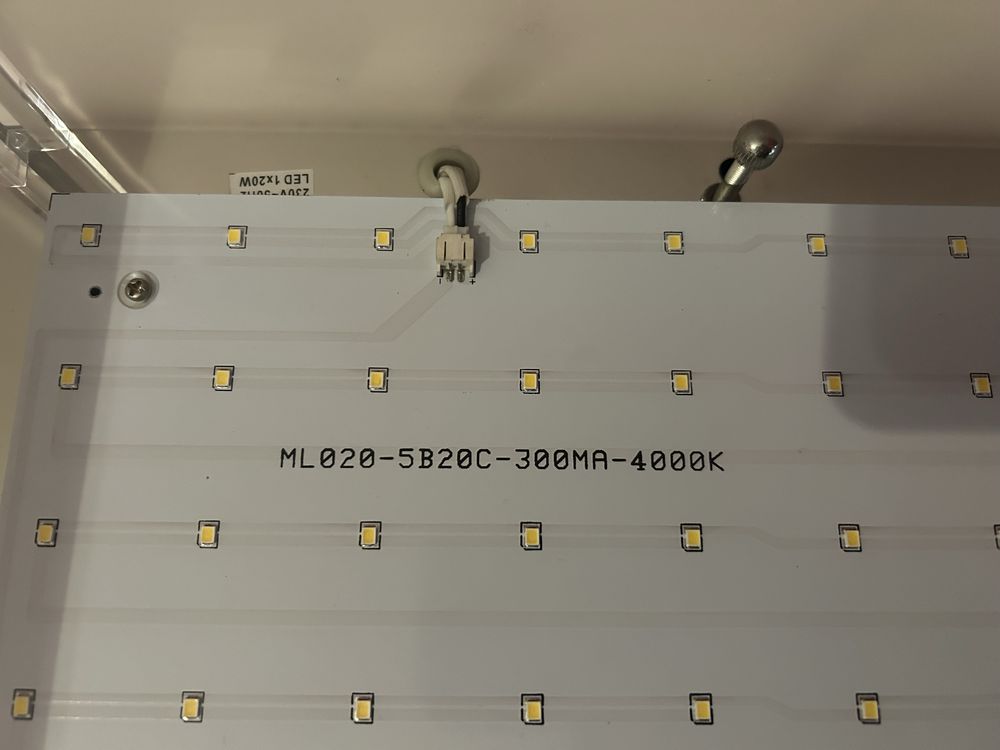 Lampa led kwadratowa