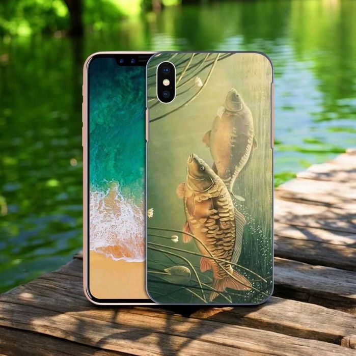 Etui dla wędkarza wędkarskie iPhone Samsung Huawei OPPO VIVO Realme