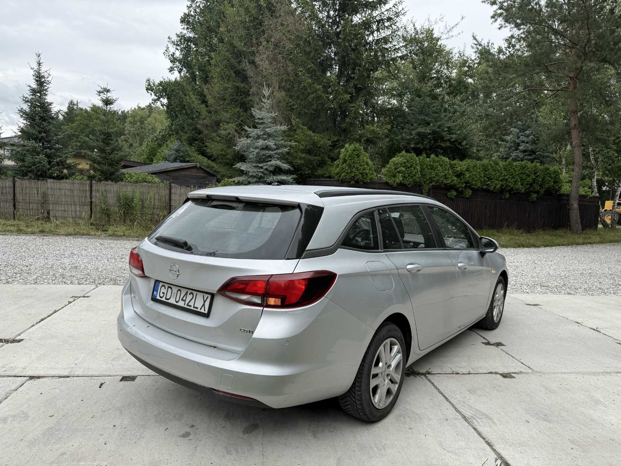 WYNAJEM DŁUGOTERMINOWY – opel astra K kombi 1.6 cdti 2016