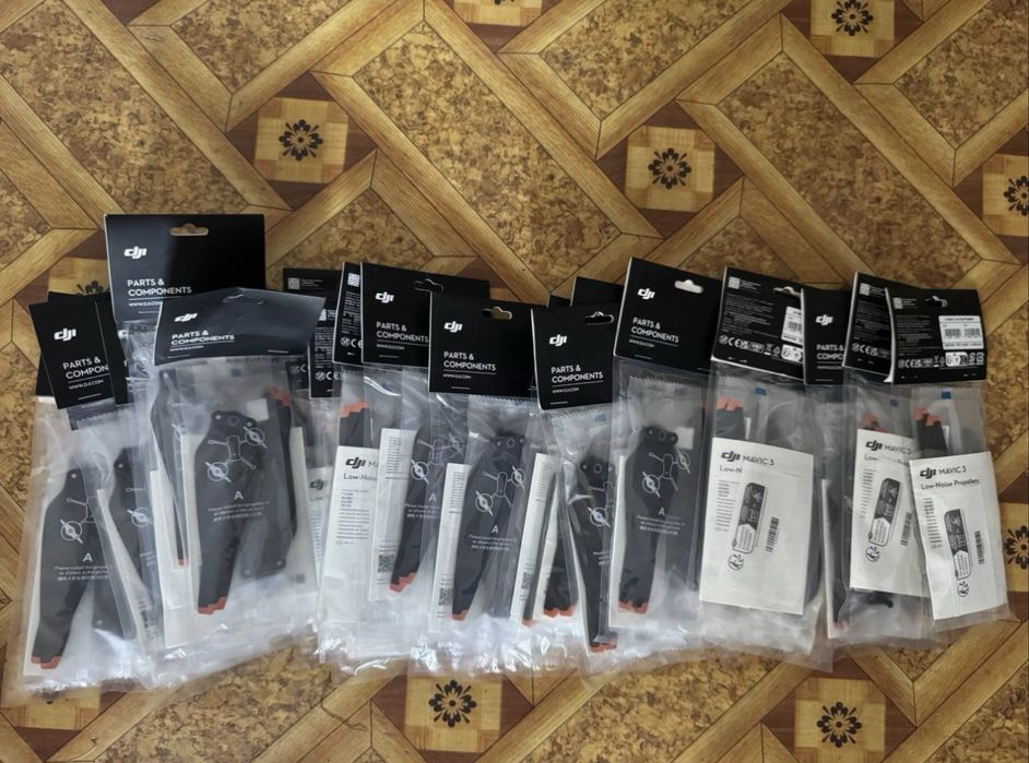 Оригінальні пропеллери Mavic 3 в наявності 50 комплектів