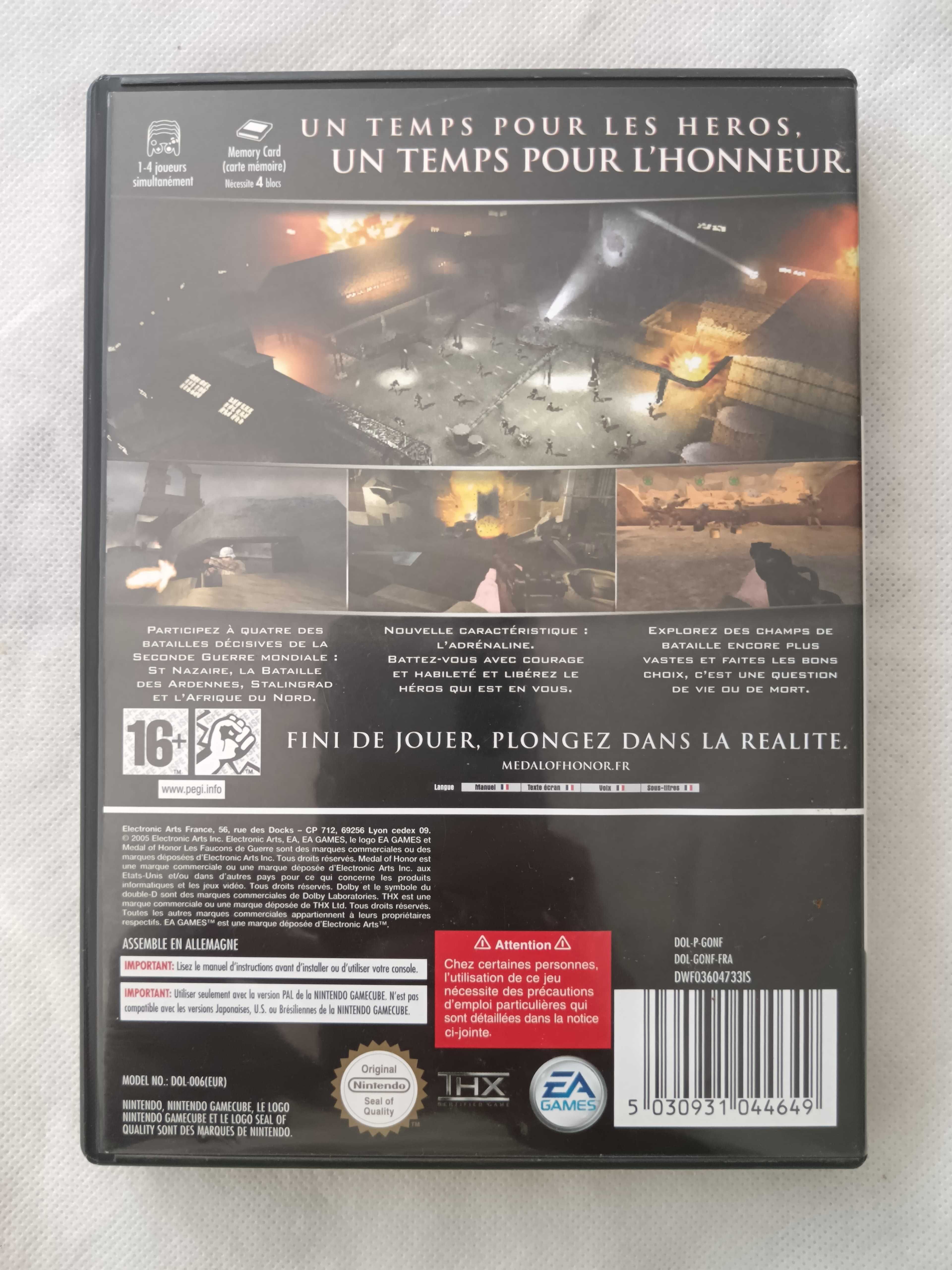 Medal of Honor: Les Faucons de Guerre [Nintendo GameCube, 2005] FR