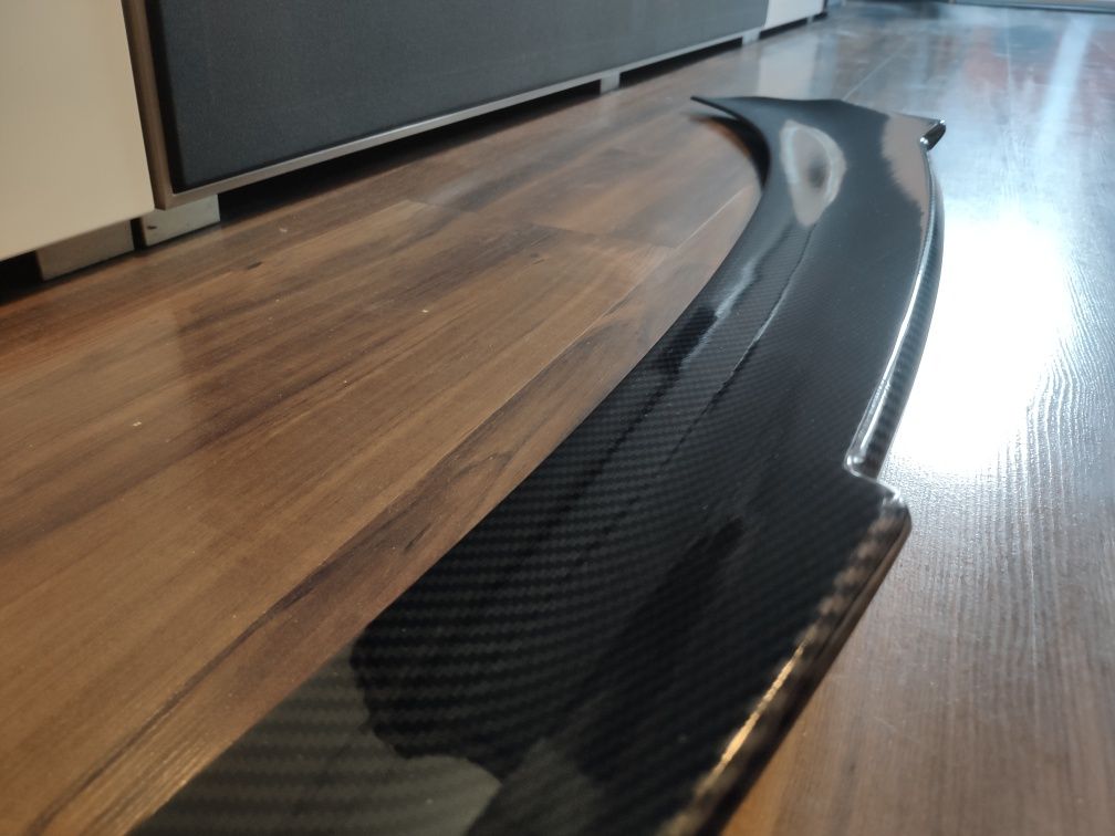 Lotka/spoiler PSM do BMW E90  Piano Black/Carbon