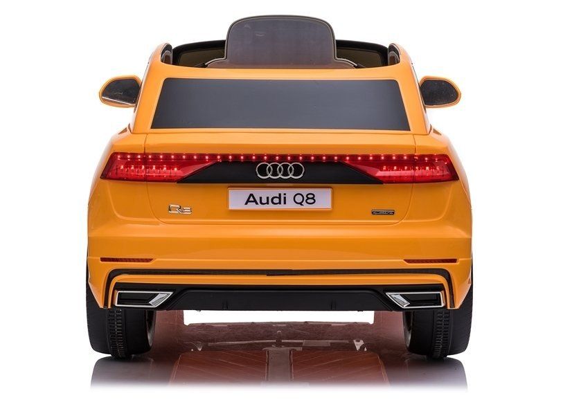 Auto na Akumulator Audi Q8 Żółty Lakierowany