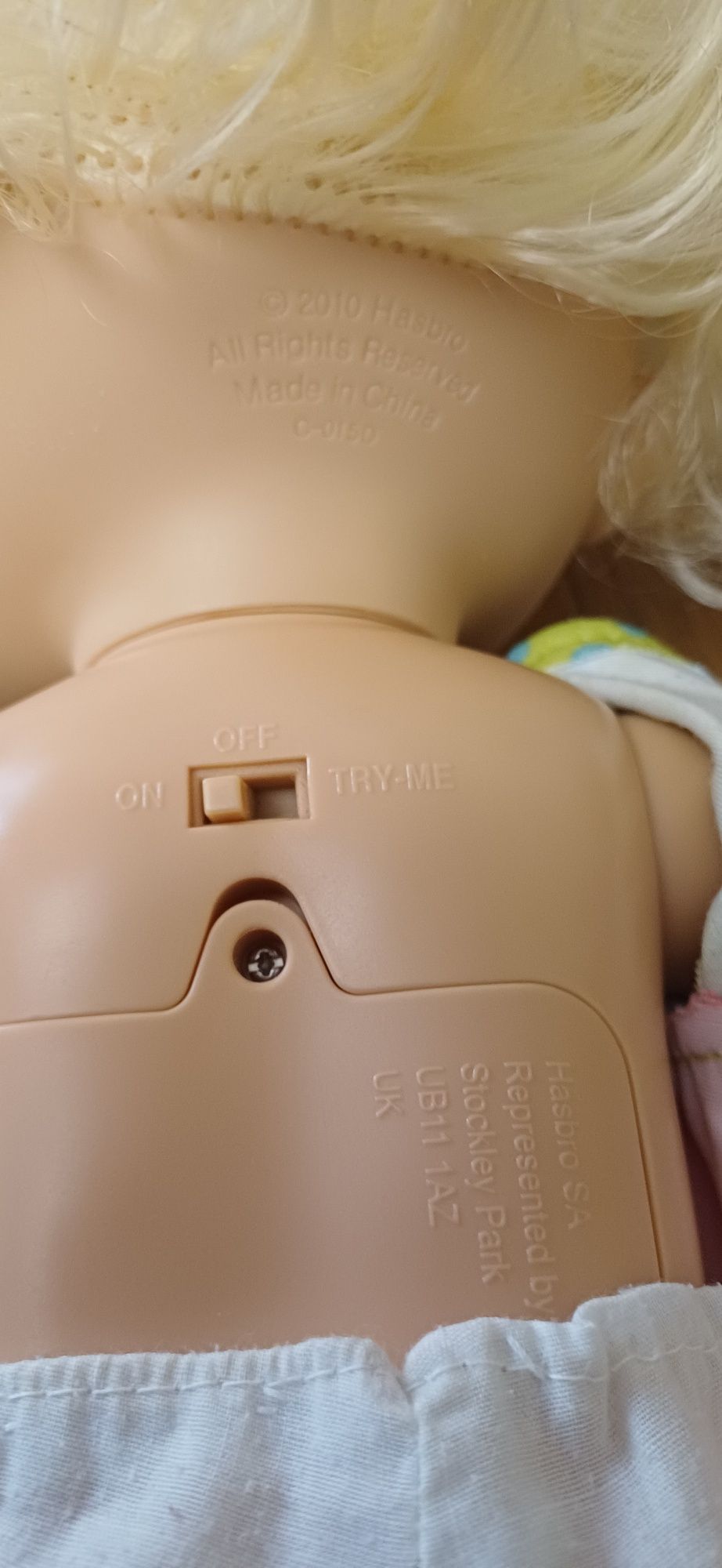 Duży interaktywny bobas Hasbro Baby Alive