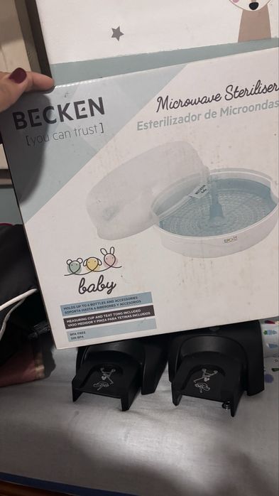Marsupio adaptadores de carrinho e esterelizador