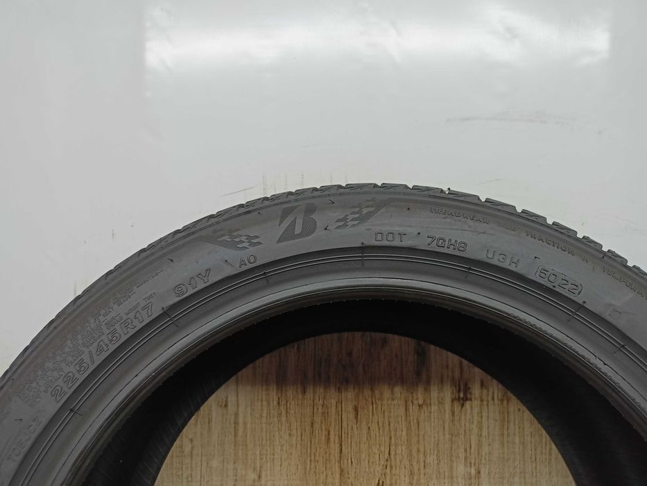 Bridgestone Turanza T005 225/45/17 2022r. 91Y 6,7mm Jak Nowa (2082)