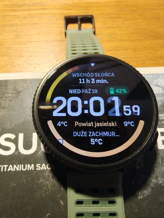 Suunto Vertical 2 Titanium, pasek gratis