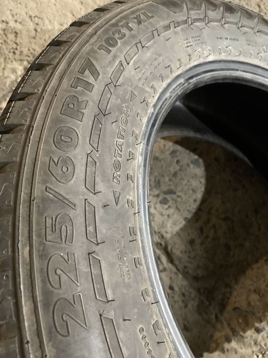 (4шт) 225/60R17 Nokian Hakkapeliitta 7 (8мм) шип зимові
