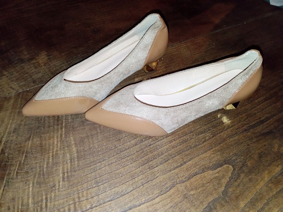 Sapato Salto Sintético - Xinlilai