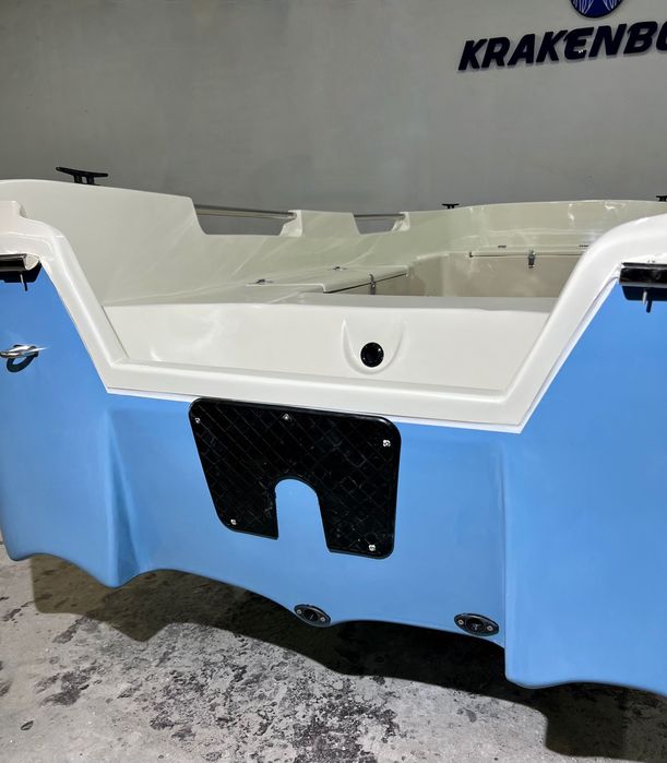 Nowa Łódź Łódka Wędkarska Rekreacyjna Wysoka Burta Kraken 380 RATY